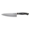 Savernake DNA CL18 18cm Chef's Knife - Anthracite & Orange With Traditional Handle -Kitchenknives Shop cl18 chefs kinfe solo