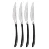 Robert Welch Contour Noir Satin Steak Knife Serrated 4 Piece Set 2 Robert Welch Contour Noir Satin Steak Knife Serrated 4 Piece Set -Kitchenknives Shop cobsa1012v4 contour noir 4pc steak knife set