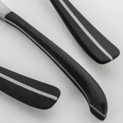 Robert Welch Contour Noir Satin Cutlery 24 Piece Set -Kitchenknives Shop cobsa scg11 handles 1