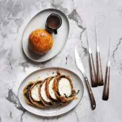 Robert Welch Contour Walnut Steak Knife 4 Piece Set 10 Robert Welch Contour Walnut Steak Knife 4 Piece Set -Kitchenknives Shop contour walnut serrated steak knives