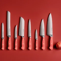 Wusthof Classic Colour Chef's Knife 20cm Coral Peach (WT1061700320) 6 Wusthof Classic Colour Chef's Knife 20cm Coral Peach (WT1061700320) -Kitchenknives Shop coral peach full set 8