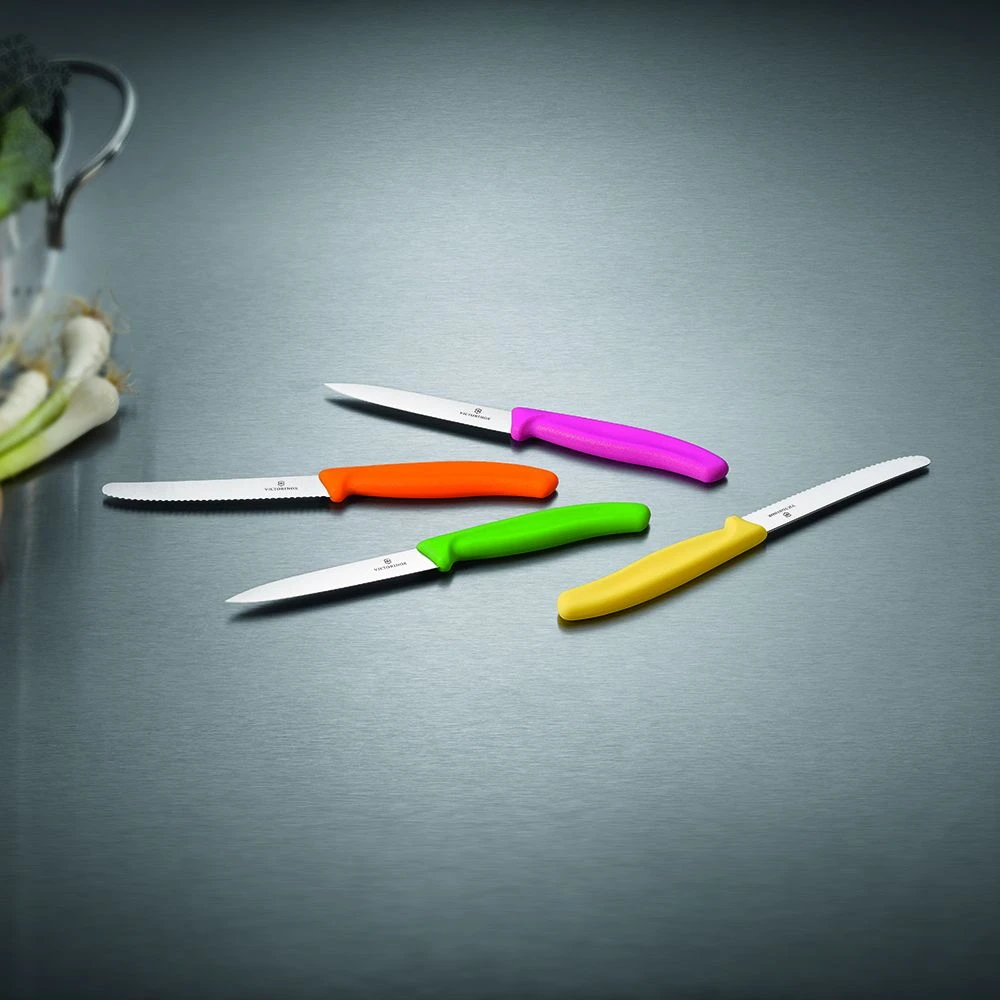 Victorinox Swiss Classic 2 X 10cm Paring Knife Set Pink (67796L5B) 5 Victorinox Swiss Classic 2 X 10cm Paring Knife Set Pink (67796L5B) - Image 3