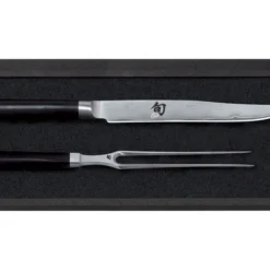 Kai Shun Carving Knife & Fork Set (KAI-DMS-200)
