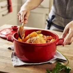 Emile Henry 5L Casserole - Charcoal Black (EH794553) 8 Emile Henry 5L Casserole - Charcoal Black (EH794553) -Kitchenknives Shop eh344553 2 1