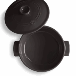 Emile Henry 5L Casserole - Charcoal Black (EH794553) 7 Emile Henry 5L Casserole - Charcoal Black (EH794553) -Kitchenknives Shop eh794553