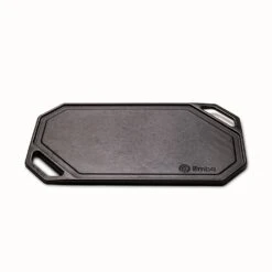 Emba 12” Cast Iron Skillet & Griddle Set -Kitchenknives Shop emba griddle 2 1