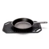 Emba 10” Cast Iron Skillet & Griddle Set 1 Emba 10” Cast Iron Skillet & Griddle Set -Kitchenknives Shop emba10 griddle 2