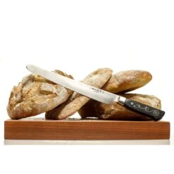 I.O.Shen 250mm Extra Long Bread Knife -Kitchenknives Shop extra long bread knife 03