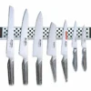 Global Knives 7 Piece Knife Set With Magnetic Wall Rack G2395113638/M40