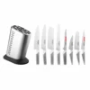 Global G888K - Stainless Steel Knife Block With 8 Global Knives (G-888K) -Kitchenknives Shop g888 jan