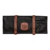 Global Knives Deluxe Leather Knife Roll With 10 Knife Slots (GL-4587/10) -Kitchenknives Shop gl 45475 global deluxe leather case for 5 knives 1