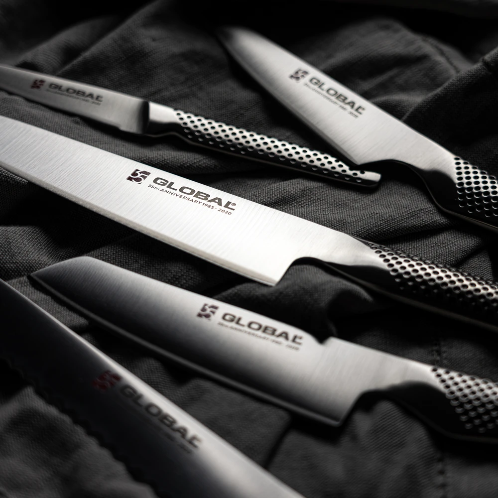 Global 35th Anniversary 10 Piece Chef's Knife Case Set 6 Global 35th Anniversary 10 Piece Chef's Knife Case Set - Image 4