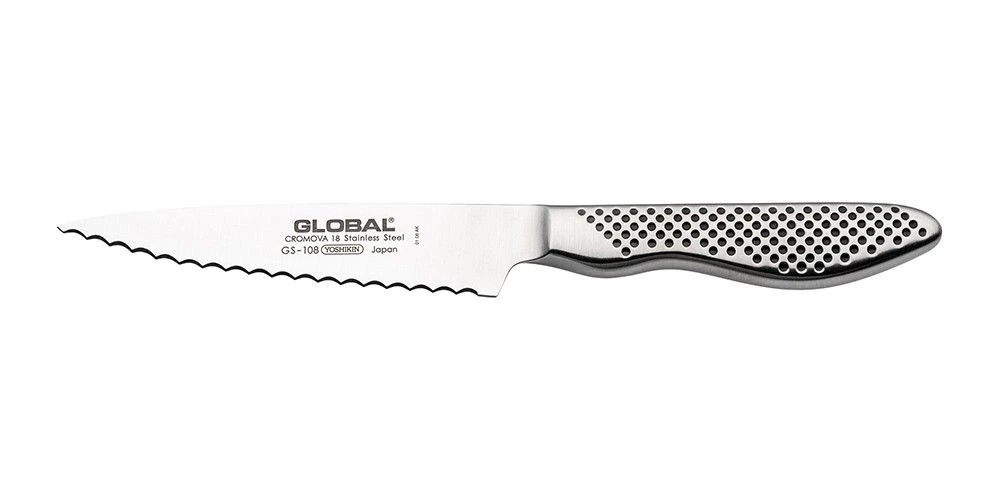 Global GS 12cm Utility Scalloped Blade (GS-108/SC) 3 Global GS 12cm Utility Scalloped Blade (GS-108/SC)