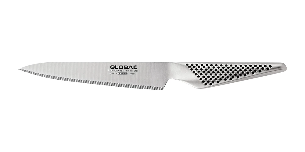 Global GS13 - 15cm Serrated Utility Knife (GS-13) 3 Global GS13 - 15cm Serrated Utility Knife (GS-13)