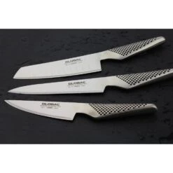 Global GS 11cm Fluted Santoku Knife (GS-57) 7 Global GS 11cm Fluted Santoku Knife (GS-57) -Kitchenknives Shop gs 57 2
