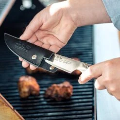 Global GS All Purpose Knife With Leather Sheath (GS-70/SH) -Kitchenknives Shop gs 70 2