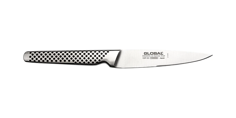 Global GSF23 - 11cm Serrated Steak Knife (GSF-23) 3 Global GSF23 - 11cm Serrated Steak Knife (GSF-23)