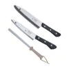 MAC Professional Series 2 Piece Set With Sharpening Steel Set (GSH-3) -Kitchenknives Shop gsh 3 1