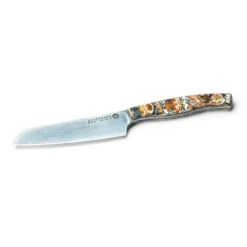 Savernake DNA NC12 12cm Utility Knife - Anthracite, Arctic & Orange With Marble Handle 8 Savernake DNA NC12 12cm Utility Knife - Anthracite, Arctic & Orange With Marble Handle -Kitchenknives Shop house marble nc12 iso blade