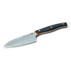 Savernake DNA GT11 11cm Bar Knife - Anthracite & Orange With Traditional Handle -Kitchenknives Shop house trad gt11 iso blade