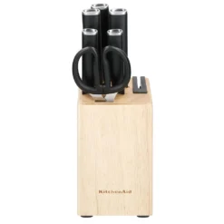 KitchenAid Classic 6pc Japanese Knife Block Set -Kitchenknives Shop ke6pstanobg 3