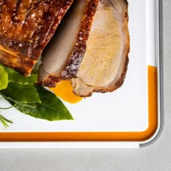 KitchenAid Classic Polypropylene Non-slip Chopping Board 35 X 28cm -Kitchenknives Shop keg700nosmga 5