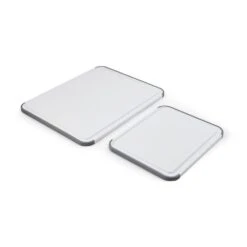 KitchenAid Classic 2pc Polypropylene Chopping Board Set, 11 KitchenAid Classic 2pc Polypropylene Chopping Board Set, -Kitchenknives Shop keg710nosmga 2