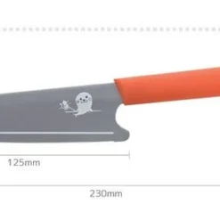 MAC Kid's Knife Orange (KK-50-O) 8 MAC Kid's Knife Orange (KK-50-O) -Kitchenknives Shop kids orange2