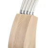 Lion Sabatier® Edonist Perle 5pc Knife Block Set (Pearl Handle With Stainless Steel Rivets) -Kitchenknives Shop kk 664581 scaled
