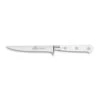 Lion Sabatier® Ideal Toque Blanche 13cm Boning Knife (White Handle With Stainless Steel Rivets) 2 Lion Sabatier® Ideal Toque Blanche 13cm Boning Knife (White Handle With Stainless Steel Rivets) -Kitchenknives Shop kk 801083