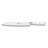Lion Sabatier® Ideal Toque Blanche 20cm Bread Knife (White Handle With Stainless Steel Rivets) -Kitchenknives Shop kk 801183