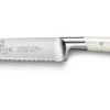 Lion Sabatier® Edonist Perle 12cm Serrated Utility Knife (Pearl Handle With Stainless Steel Rivets) -Kitchenknives Shop kk 807381 scaled