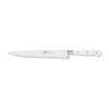Lion Sabatier® Ideal Toque Blanche 25cm Cook's Knife (White Handle With Stainless Steel Rivets) 2 Lion Sabatier® Ideal Toque Blanche 25cm Cook's Knife (White Handle With Stainless Steel Rivets) -Kitchenknives Shop kk 812683