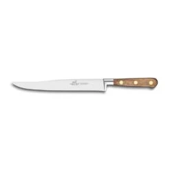 Lion Sabatier® Ideal Perigord Block & 5pc Knife Set (Walnut Handle With Brass Rivets) -Kitchenknives Shop kk 832286 1
