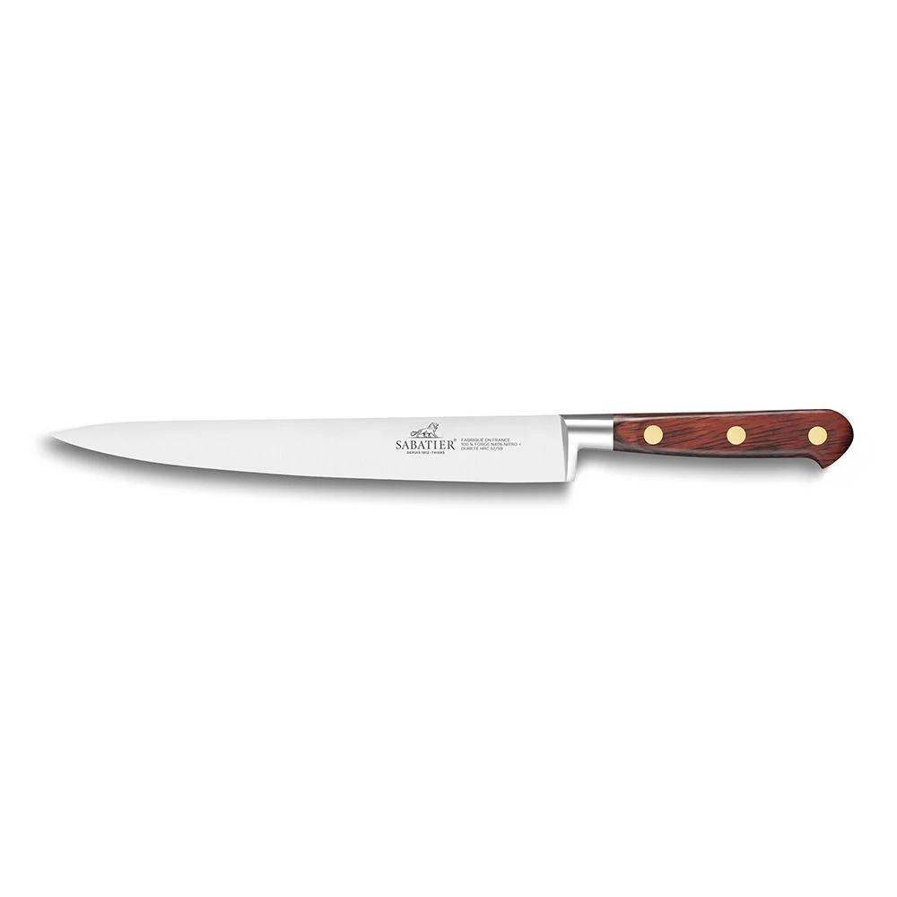 Lion Sabatier® Ideal Saveur 20cm Slicing Knife (Pakka Wood Handle With Brass Rivets) 3 Lion Sabatier® Ideal Saveur 20cm Slicing Knife (Pakka Wood Handle With Brass Rivets)