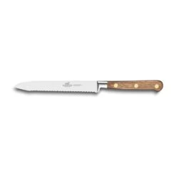 Lion Sabatier® Ideal Perigord Block & 5pc Knife Set (Walnut Handle With Brass Rivets) -Kitchenknives Shop kk 832986 3