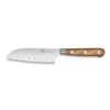 Lion Sabatier® Ideal Provencao 13cm Scalloped Santoku (Olive Handle With Stainless Steel Rivets) 2 Lion Sabatier® Ideal Provencao 13cm Scalloped Santoku (Olive Handle With Stainless Steel Rivets) -Kitchenknives Shop kk 834885