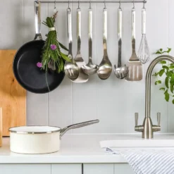 KitchenAid Premium Slotted Turner Stainless Steel 15 KitchenAid Premium Slotted Turner Stainless Steel -Kitchenknives Shop kmg002ohss 6