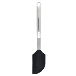 KitchenAid Premium Scraper Spatula Stainless Steel Black -Kitchenknives Shop kmg031ohob 1