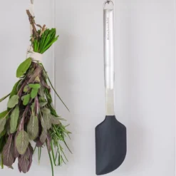 KitchenAid Premium Scraper Spatula Stainless Steel Black -Kitchenknives Shop kmg031ohob 5