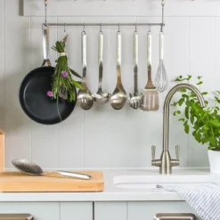 KitchenAid Premium Scraper Spatula Stainless Steel Black -Kitchenknives Shop kmg031ohob 7