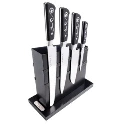 I.O.Shen 4 Piece Knife Set With Block (MT703)
