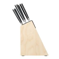 KitchenAid Gourmet 5pc Japanese Knife Block Set 11 KitchenAid Gourmet 5pc Japanese Knife Block Set -Kitchenknives Shop ko5pstsnobg 4