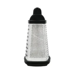 KitchenAid Stainless Steel Box Grater Black With Container -Kitchenknives Shop kqg300osobe 4