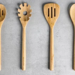 KitchenAid 4pc Bamboo Tool Set 9 KitchenAid 4pc Bamboo Tool Set -Kitchenknives Shop kqg634ohbbe 4