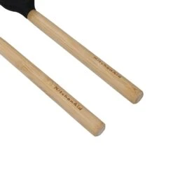 KitchenAid 2pc Mini Spatulas Bamboo -Kitchenknives Shop kqg692ohobe 4