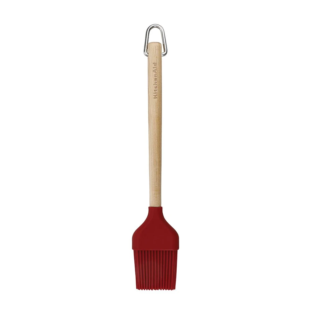 KitchenAid Birch 3pc Spatula Pastry Brush Red 4 KitchenAid Birch 3pc Spatula Pastry Brush Red - Image 2