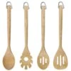 KitchenAid Universal 4pc Birchwood Tool Set 2 KitchenAid Universal 4pc Birchwood Tool Set -Kitchenknives Shop kqr752bxe