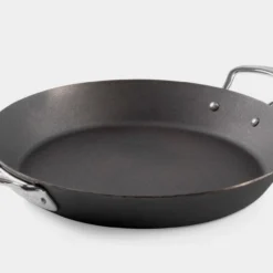 Samuel Groves 30cm Seasoned Carbon Steel Double Handle Paella Pan -Kitchenknives Shop m0622 2