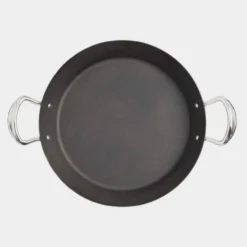 Samuel Groves 30cm Seasoned Carbon Steel Double Handle Paella Pan -Kitchenknives Shop m0622 3